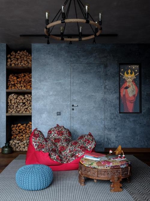 Двухуровневые апартаменты в индустриальном здании Москвы ч. 2. 01