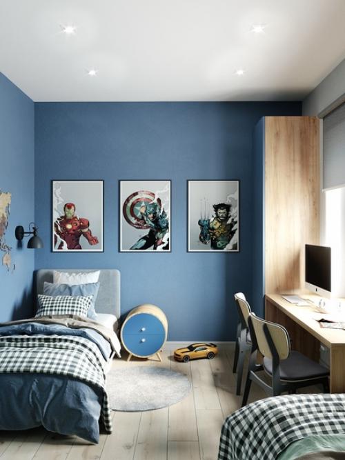 Детская для двух мальчиков в частном доме в г. Уральск, Казахстан. 04