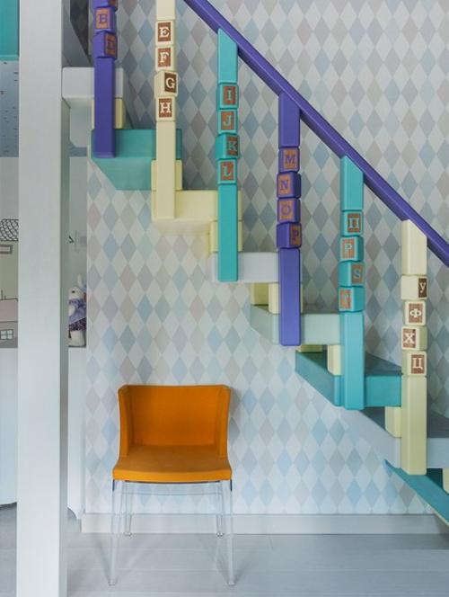 Детская зона в подмосковном доме, 130 м? 02