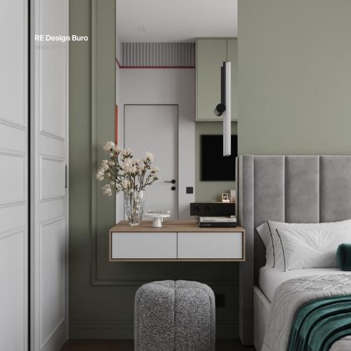 Дизайн - проект квартиры для семьи с девочкой - подростком. 09