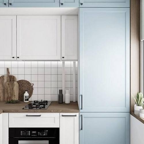 В дизайне этой кухни 5 кв. 03