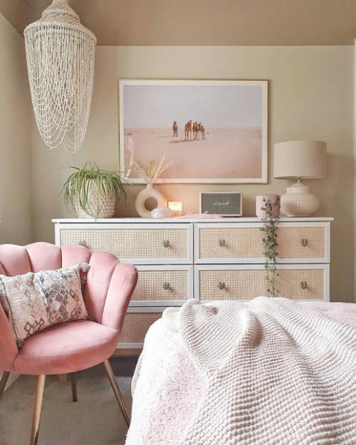 Кто бы мог подумать, что оттенки розового в интерьере могут быть настолько восхитительными! 02