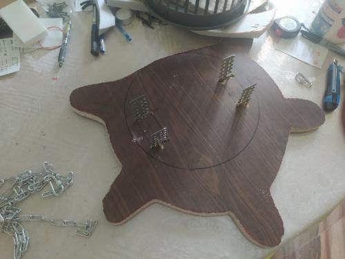 Наконец - то, приблизилась к завершению декора по мотивам картины Апофеоз Войны. 01