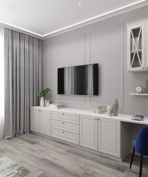 Проект квартиры - студии 30 кв. 05