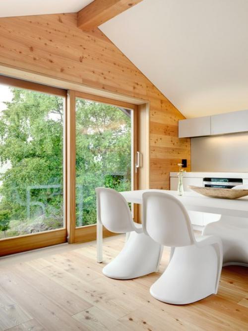 Проектное бюро Ralph Germann Architectes s. a. представило шале DAL в кантоне вале, Швейцария. 01