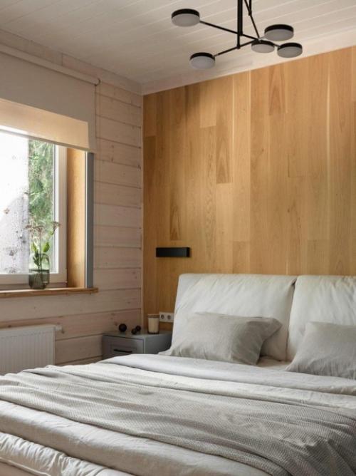 Интерьер частного дома, от которого как-то веет мужским началом. 05