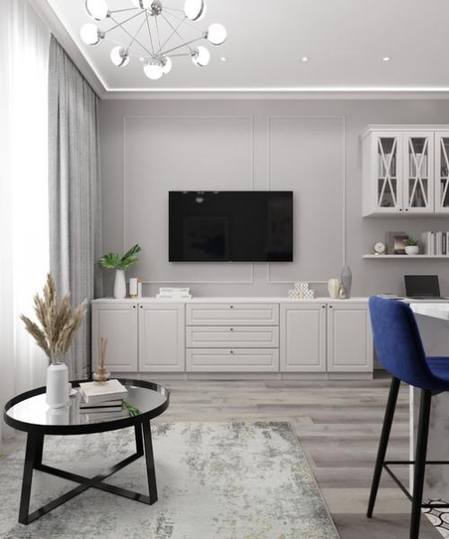 Проект квартиры - студии 30 кв. 04