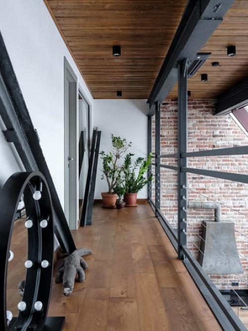 Двухуровневые апартаменты в индустриальном здании Москвы ч. 2. 04