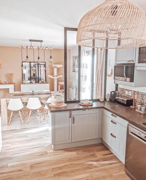 Приятный скандинавский интерьер загородного дома. 07