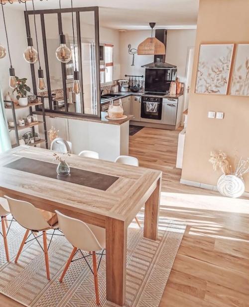 Приятный скандинавский интерьер загородного дома. 04