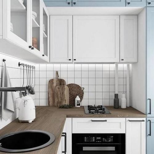 В дизайне этой кухни 5 кв. 02