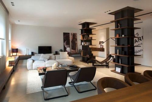 Стильное жилое пространство в Турине. 01