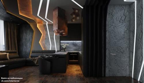 Проект интерьера квартиры. 01