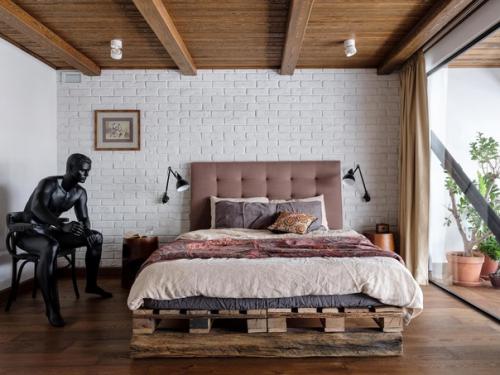 Двухуровневые апартаменты в индустриальном здании Москвы ч. 2. 06