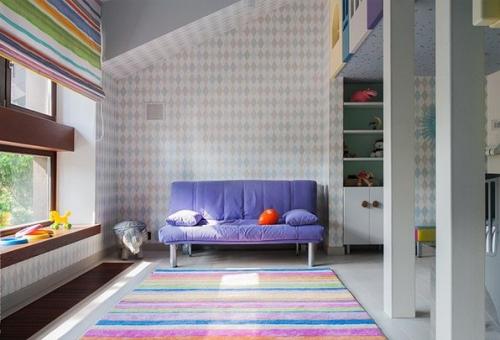 Детская зона в подмосковном доме, 130 м? 03