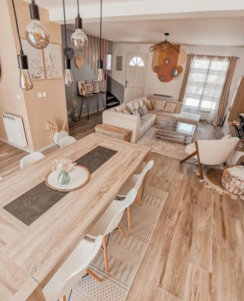 Приятный скандинавский интерьер загородного дома. 08