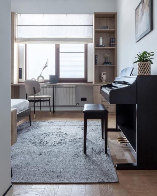 Интерьер квартиры в новом ЖК - работа дизайнера Данары Ахметовой. 07