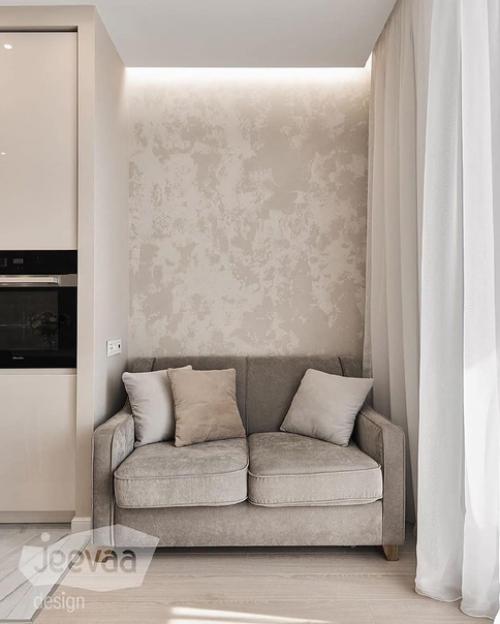 Два варианта обустройства кухни - гостиной. 01