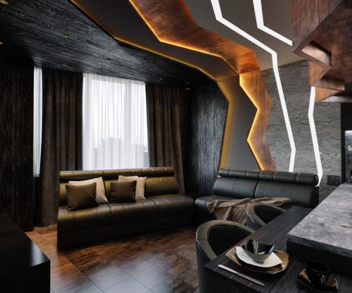 Проект интерьера квартиры. 03