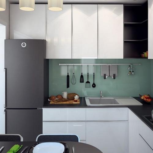 Пятничный разбор ответнавопросdesclub. Скажите, пожалуйста, как решить проблему размещения холодильника в кухне и его открывания? 02