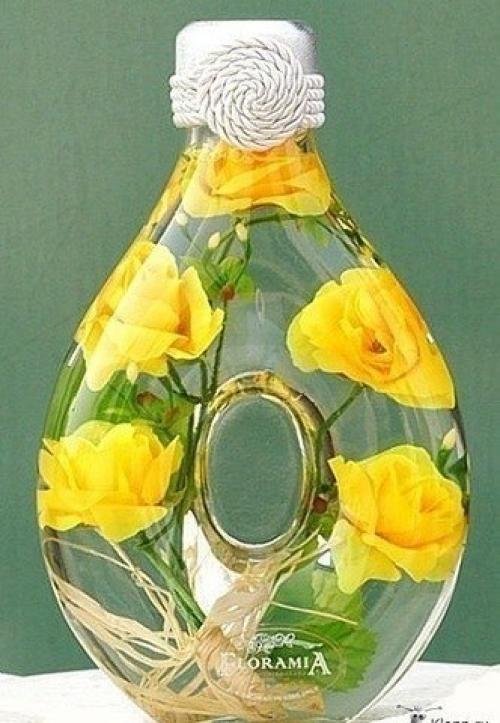 Как сохранить цветы при помощи глицерина. 01