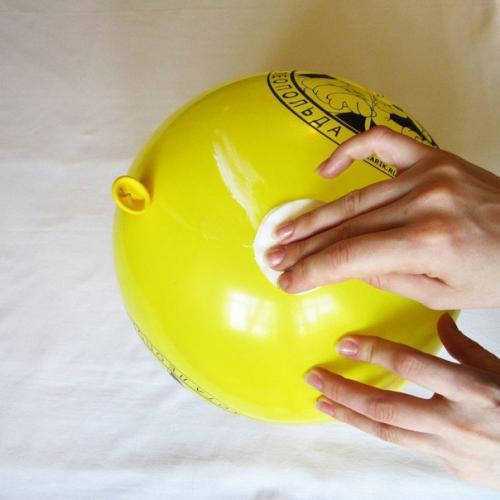 Как сделать абажур из ниток. 02