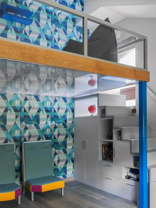 Детская зона в подмосковном доме, 130 м? 08