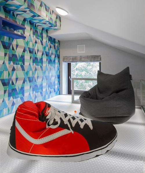 Детская зона в подмосковном доме, 130 м? 09