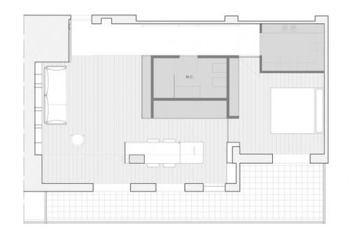 Проект Cube House реализован студией Noses Architects в Риме, Италия. 08