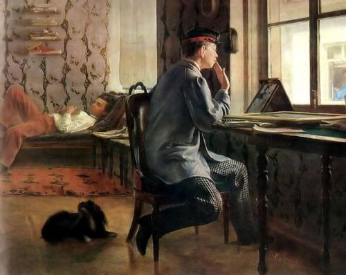 Илья Репин русский художник, живописец, мемуарист. 05