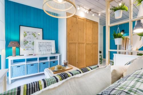 Пример обустройства гостиной - спальни из тв - программы Школа Ремонта. 06