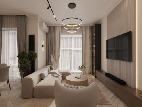 Дизайн интерьера квартиры в ЖК Пушкин. 06