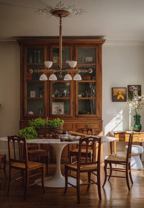 В Париже. Дизайнер интерьеров Джессика хельгерсон - дитя двух культур, ее отец - американец, а мать - француженка. 02