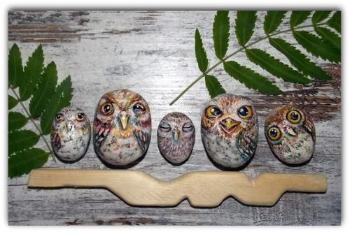 Картины из гальки невероятно популярны сегодня. 02