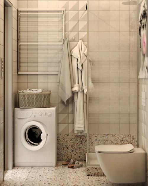 Проeкт кваpтиры 28 м 2 для дeвушки. 07