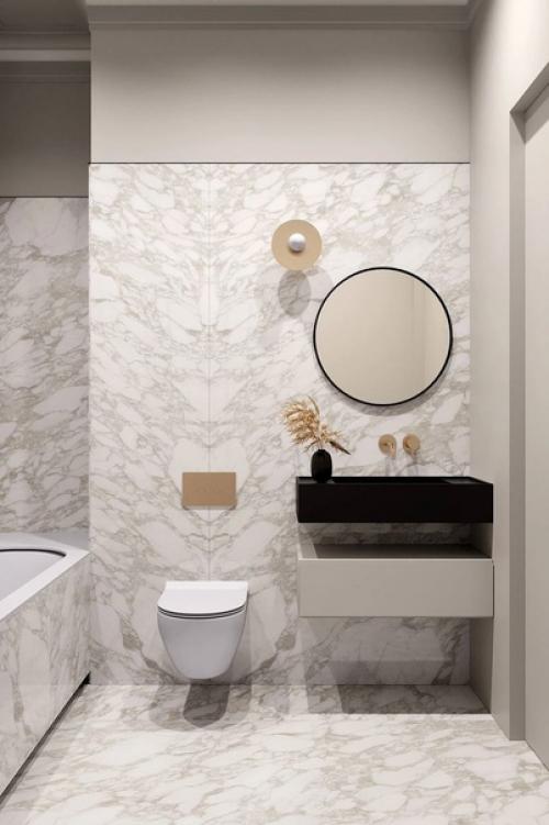 Дизайн - проект студии в стиле современной классики. 07