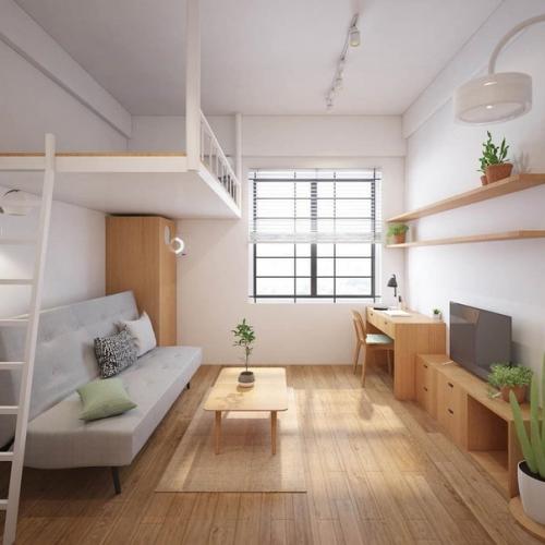 Идеи для квартир/домов с высокими потолками: 04