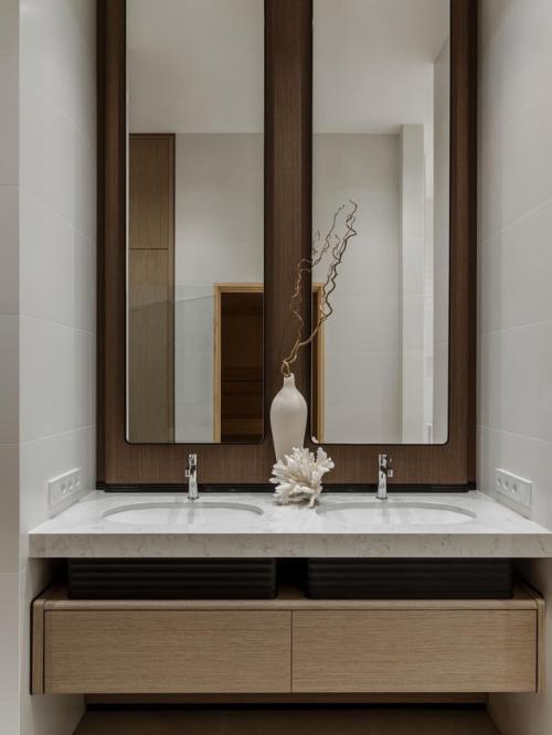 Дерево, авторская мебель и искусство - интерьер с акцентом на детали. 03