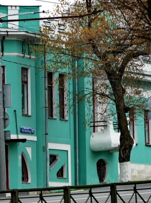 Губернский модерн. Грешна - люблю модерн в архитектуре. 01