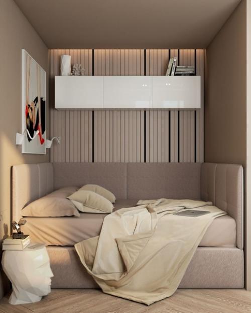 Проeкт кваpтиры 28 м 2 для дeвушки. 05