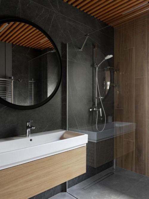 Интерьер частного дома, от которого как-то веет мужским началом. 02