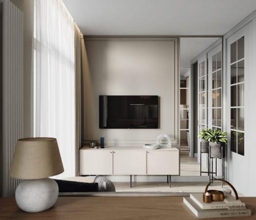 Лаконичный проект небольшой квартиры. 02