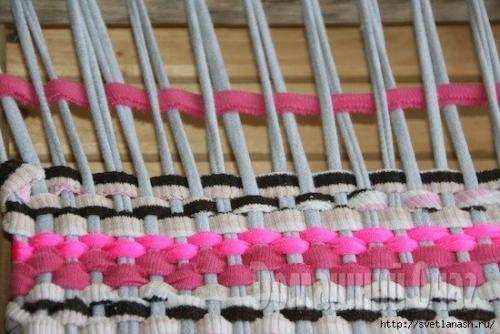 Плетенный коврик своими руками. 06