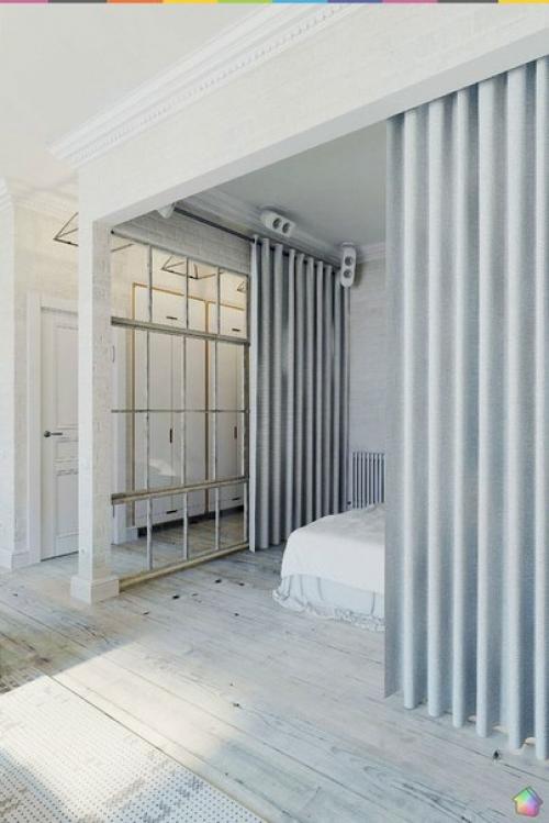 Как оригинально оформить студию 49 кв. 05