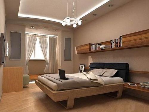 Как оформить интерьер маленькой спальни: советы дизайнера. 08