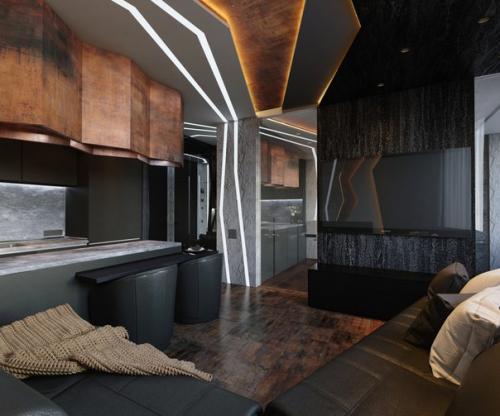 Проект интерьера квартиры. 05