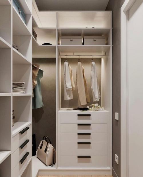 Стильный интерьер однокомнатной квартиры, площадью 45 кв. 07