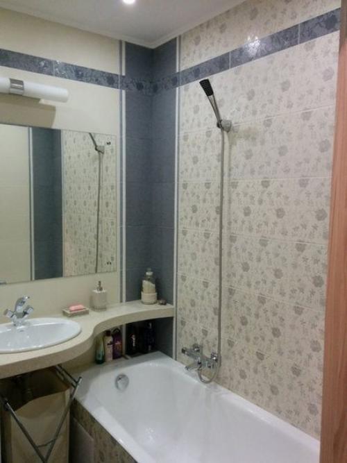 Скромненький ремонтик в ванной. 03