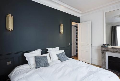 Неувядаемая классика: благородные тона в интерьере апартаментов в Париже. 08