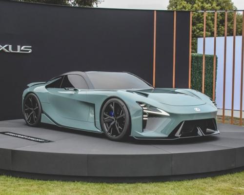 Lexus внезапно показал концепт суперкара Sport.